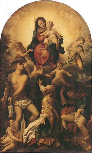 Die Madonna des heiligen Sebastian (Correggio)