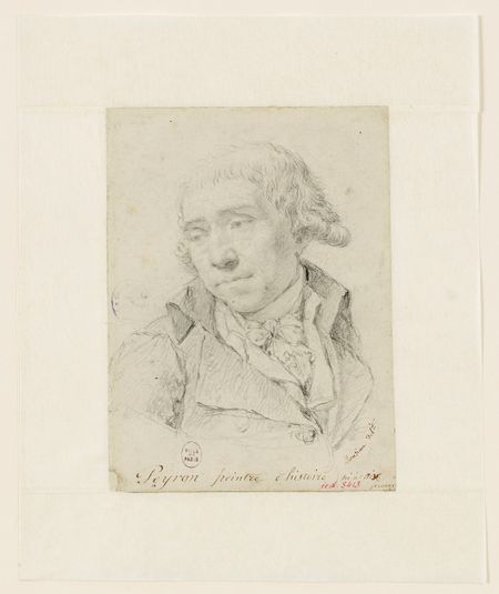 Portrait du peintre Peyron