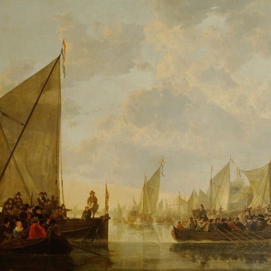 A Landing Party on the Maas at Dordrecht