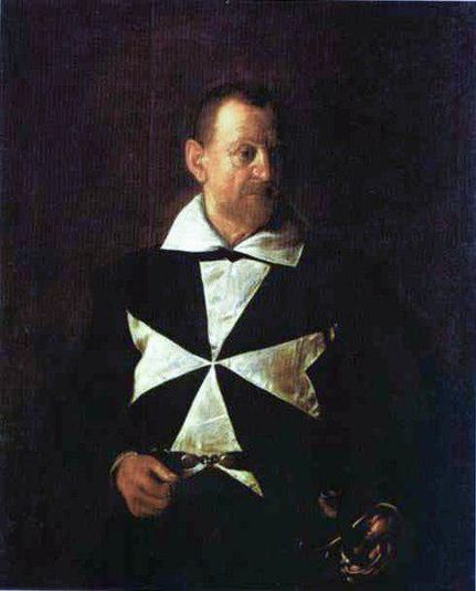 Portrait of Fra Antonio Martelli (Caravaggio)