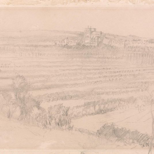 Distant View of Saint-Wulfran, Abbeville