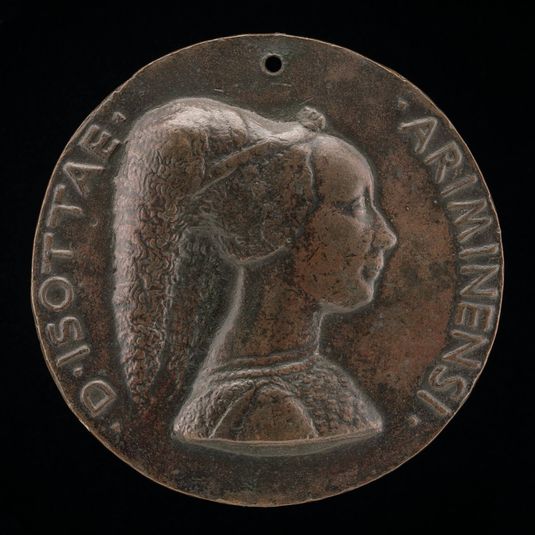 Isotta degli Atti, 1432/1433-1474, Mistress 1446, then Wife after 1453, of Sigismondo Malatesta [obverse]