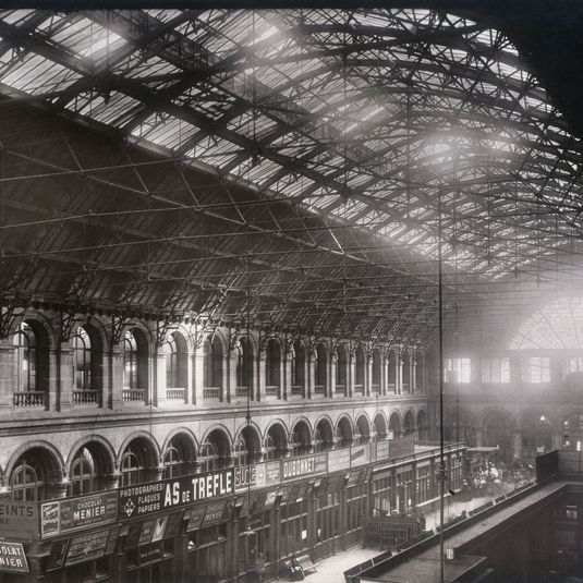 Gare de l'Est, intérieur du hall, place du 11 novembre 1918, 10ème arrondissement, Paris. 20 juillet 1920