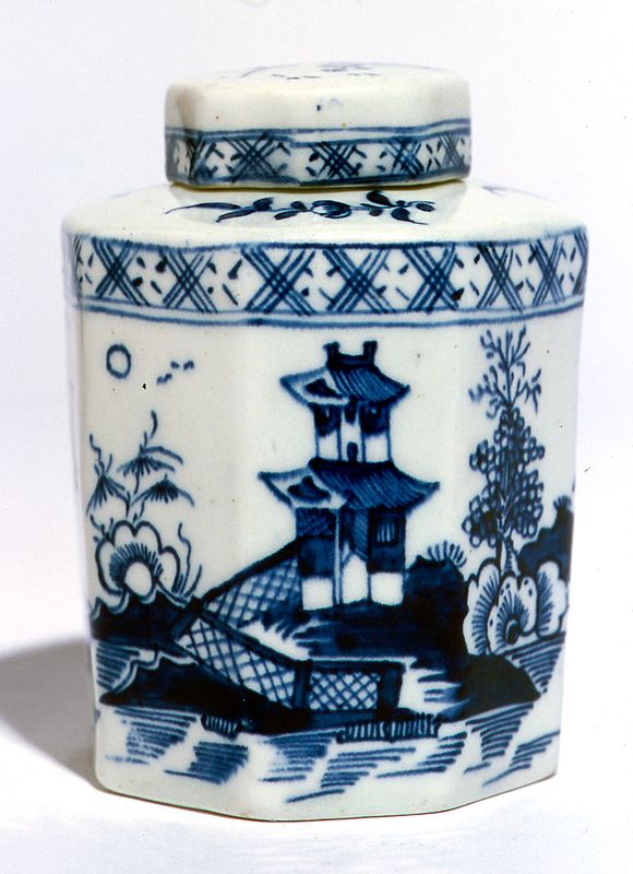 Tea Canister and Cover, c.1780