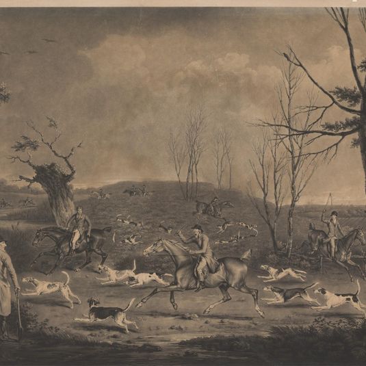 Fox Hunting: [Sir Mark Masterman Sykes and His Hounds].