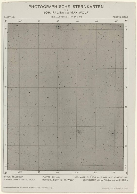 Photographische Sternkarten (March 17, 1906)
