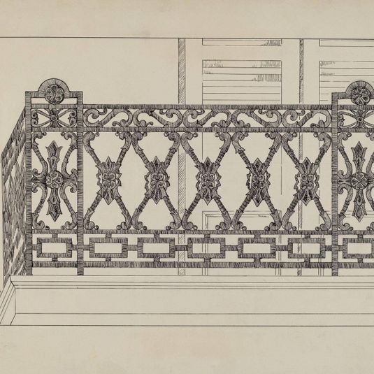 Cast Iron Balcony Railing