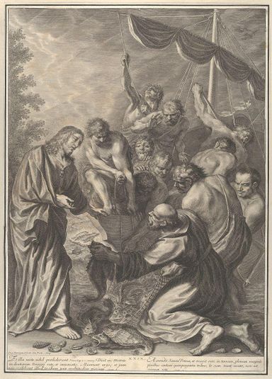 Miraculous Draught of Fishes, from The Passion of Christ, plate 29