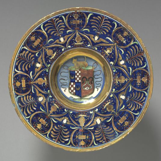 Plate with Arms of the Vitelleschi Family