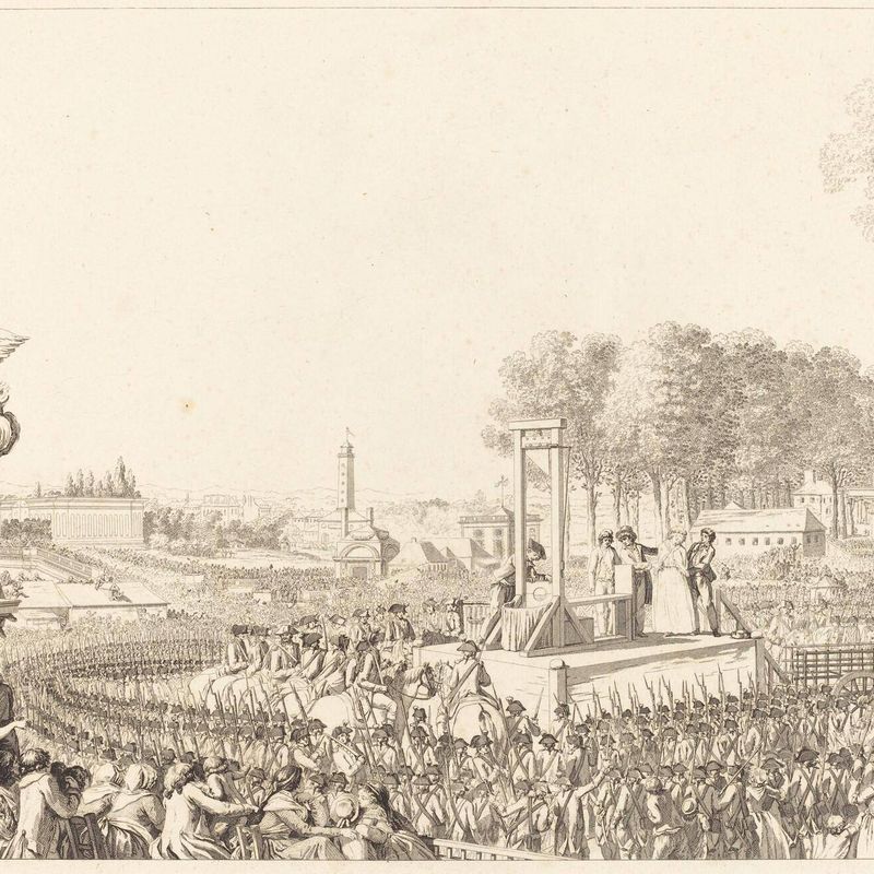 Journee du 16 octobre 1793, la morte de Marie-Antoinette