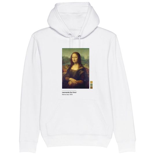 Mona Lisa, Da Vinci Stanley/Stella Cruiser Unisex Pullover Hoodie Smartify
