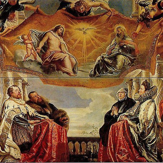 The Gonzaga Family in Adoration of the Holy Trinity