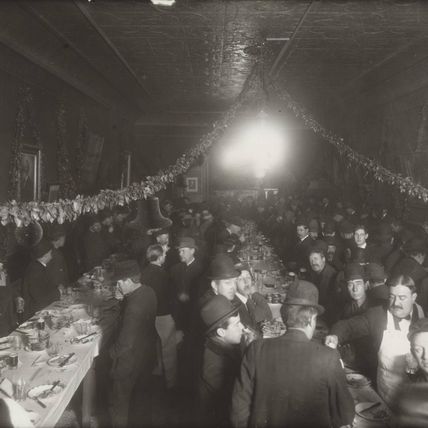 Christmas Party Given by Jim Sullivan's Political Club, New York