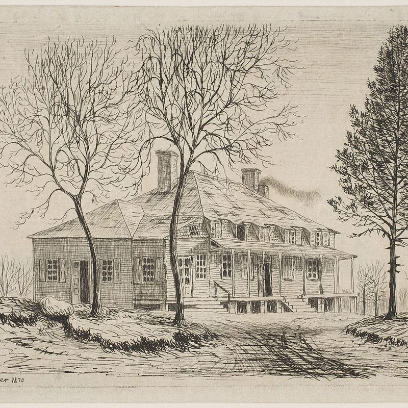 Somerindyck House (from Scenes of Old New York)