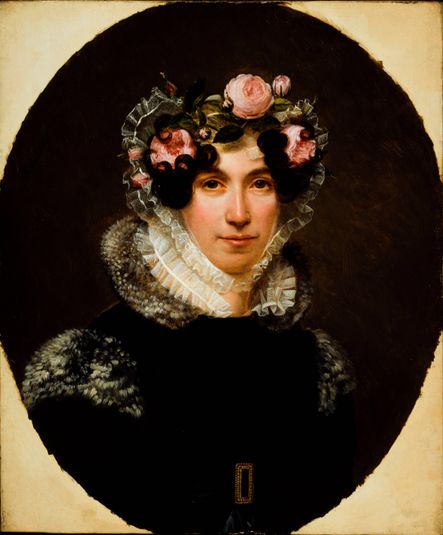 Portrait de Madame Bernard-Léon, épouse de l'acteur.