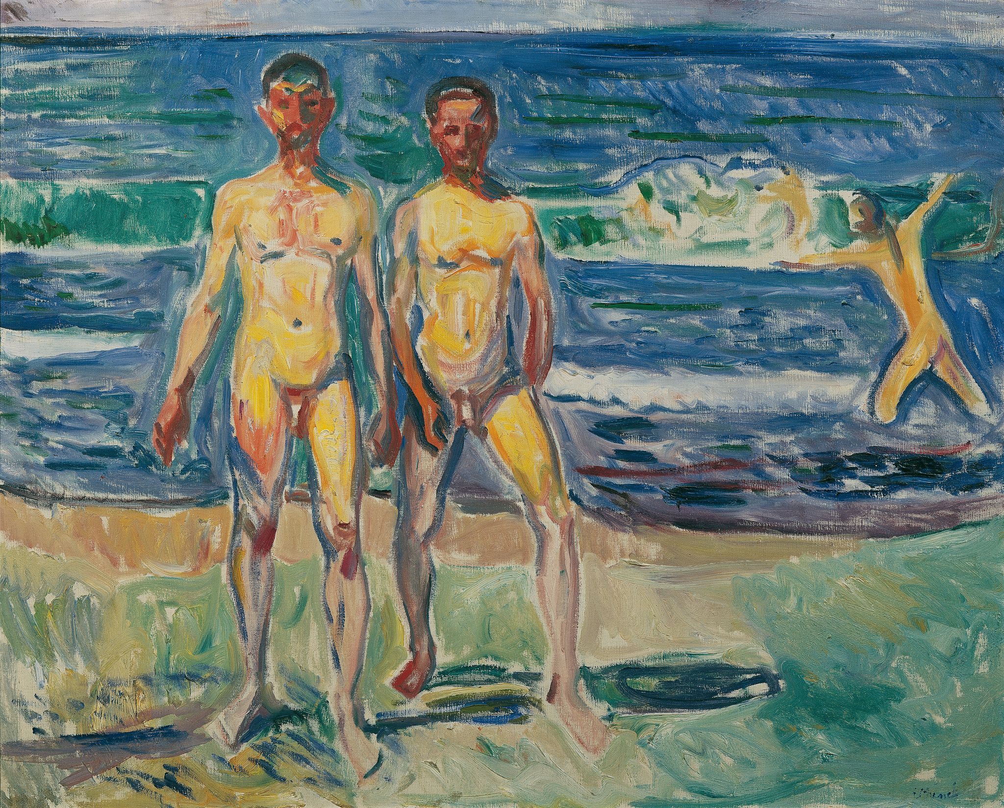 Men on the Seashore