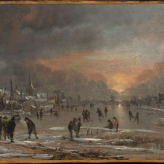Sports on a Frozen River