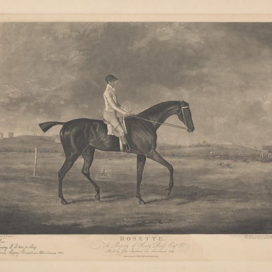 Racing: Rosette. The Property of Henry Peirse Esq.