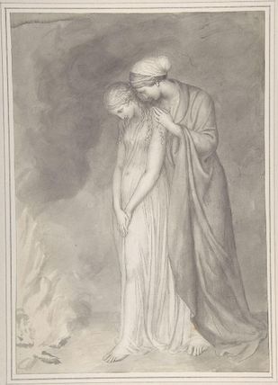 Study of Two Women Grieving