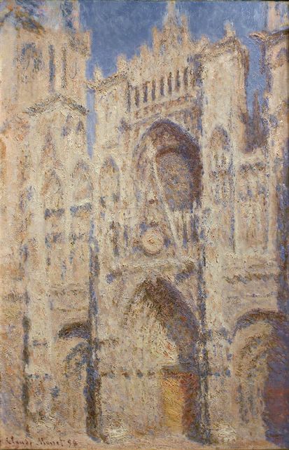 Claude Monet - Rouen Cathedral: The Portal (Sunlight) Smartify Editions