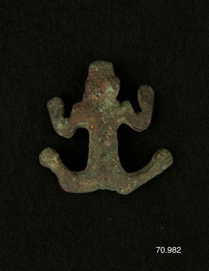 Head of a Pin in the Shape of  a Frog
Frog Pendant (former title)