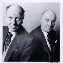 Sir John Gielgud and Sir Ralph Richardson