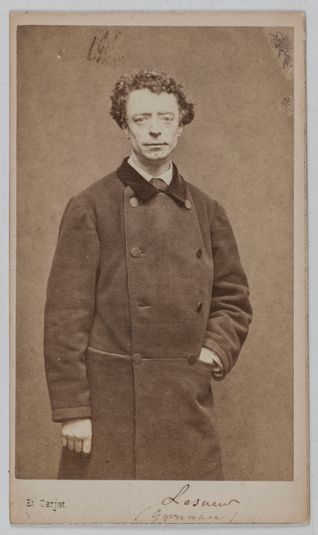 Portrait de Lesueur François Louis, (1823-1876, ép. Anna Chéri), (acteur)