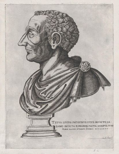 Speculum Romanae Magnificentiae: Bust of Livy