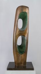 Figure (Walnut) (1964) by Barbara Hepworth (1903 to 1975)