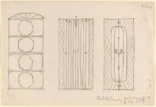 Two Designs for Ornamental Screens (and a Window Design?)