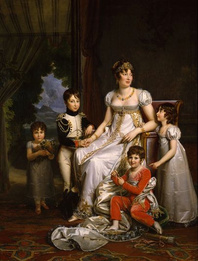 Caroline, Queen of Naples and her children
