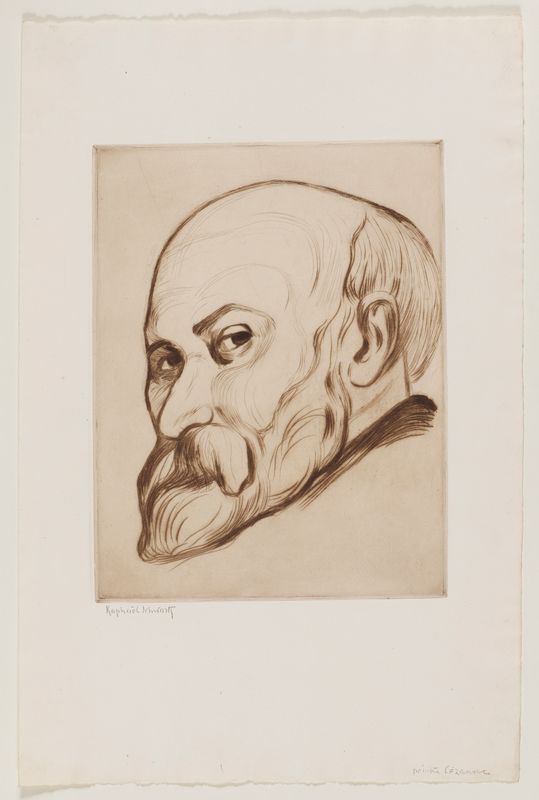 Portrait du peintre Paul Cézanne
