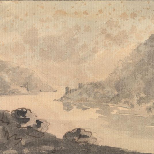 Mountainous Landscape with a River