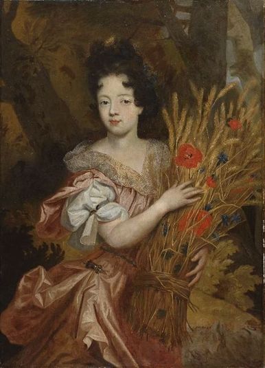 Workshop of Largillière - So-called portrait of Anne Marie d'Orléans - Château de Blois