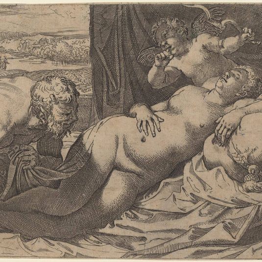 Venus and a Satyr
