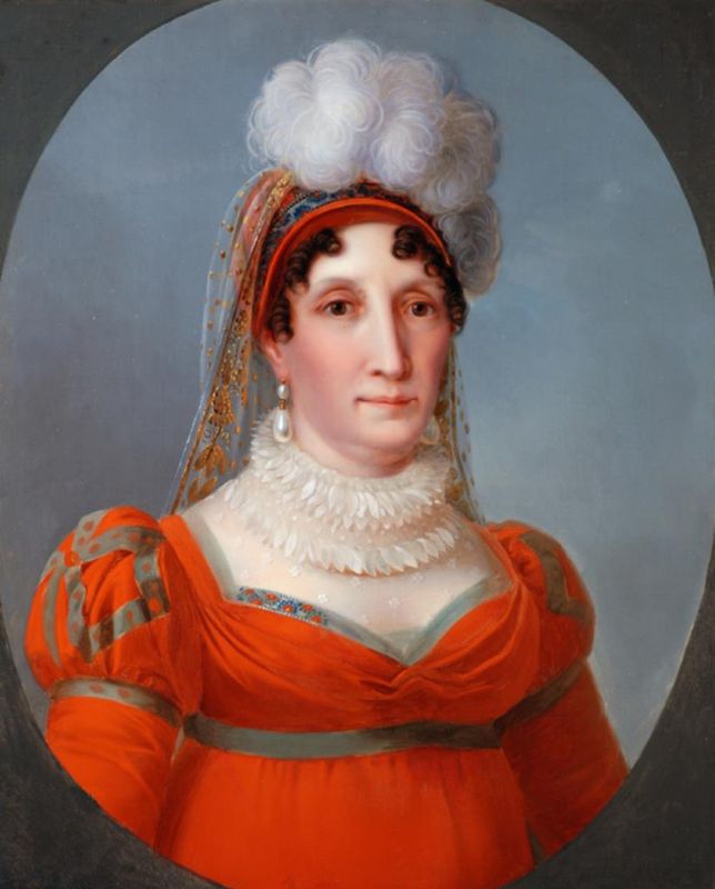 Portrait of Laetitia Raimolini Bonaparte