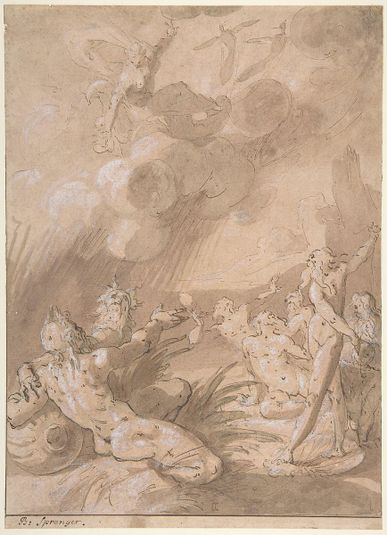 Juno Appearing to Sea Gods