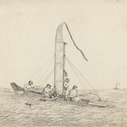 A Sailing Canoe of Otaheite