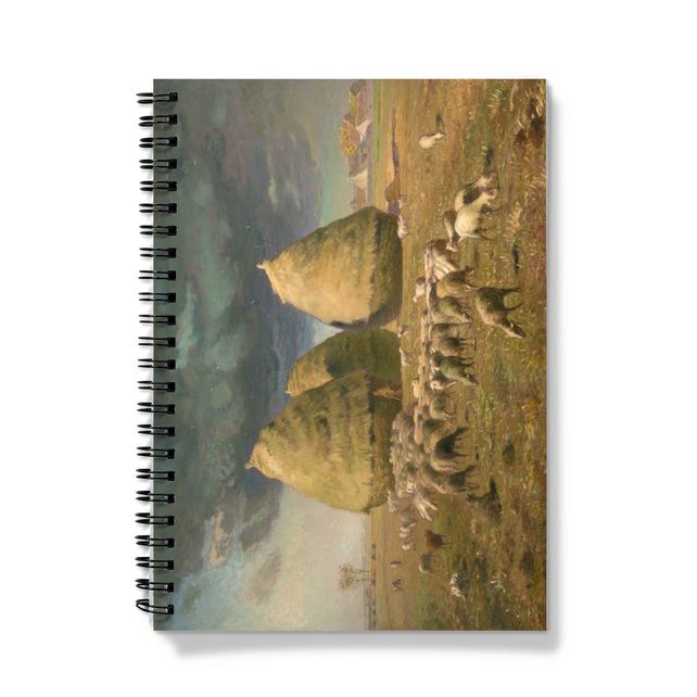 Haystacks: Autumn, Jean-François Millet  Notebook Smartify Essentials