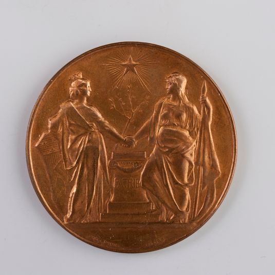 Médaille éditée par la Ville de Paris pour le centenaire de 1789, 1889