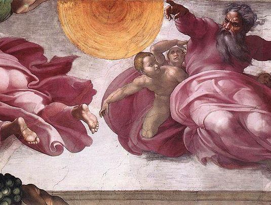 The Creation of the Sun, Moon, and Plants