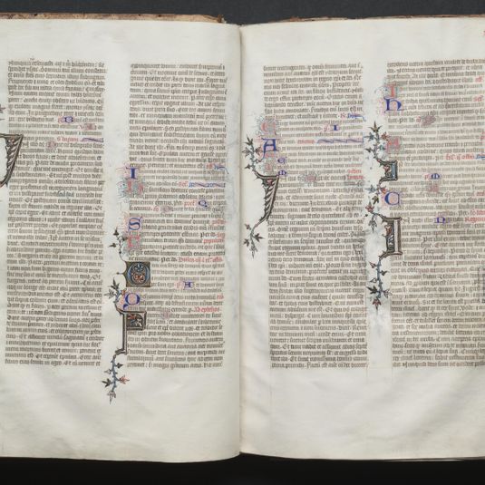 The Gotha Missal:  Fol. 32v, Text