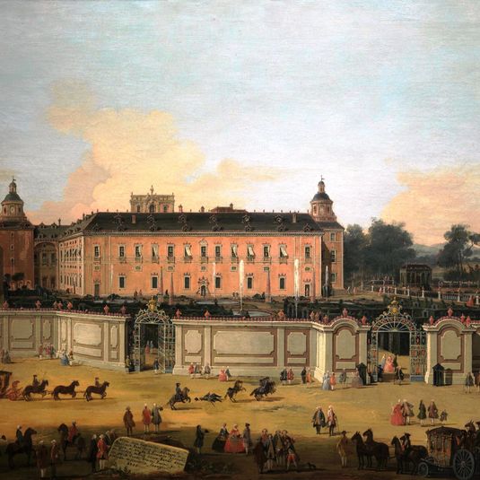 View of The Palace of Aranjuez
