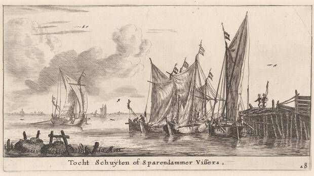 "Tocht Schuiten"or Spaarndam Fishing Boats