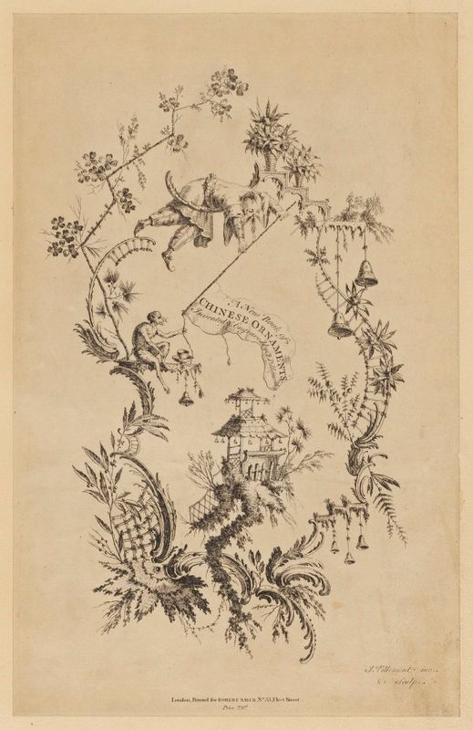 Title page, from "A New Book of Chinese Ornaments"