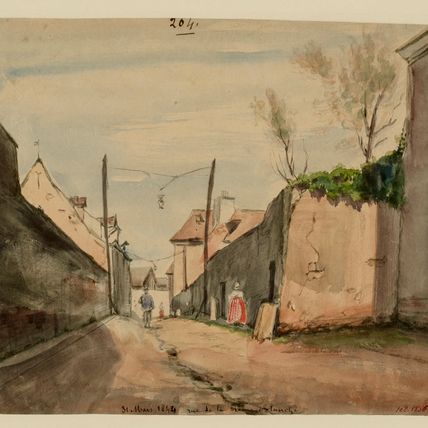 Rue de la Reine Blanche, 1844