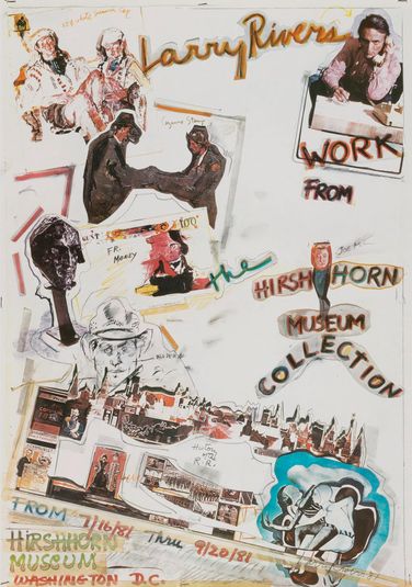 Larry Rivers, Work from the Hirshhorn Museum Collection