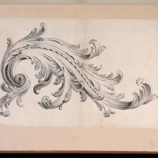 Acanthus Leaf Design, Divers Ornements, l'Epoque Louis XV (Various Ornaments, The Era of Louis XV)