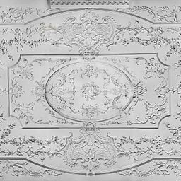 The Court Room's Rococo Ceiling