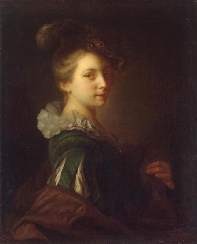 Young Woman in the Atrical Costume